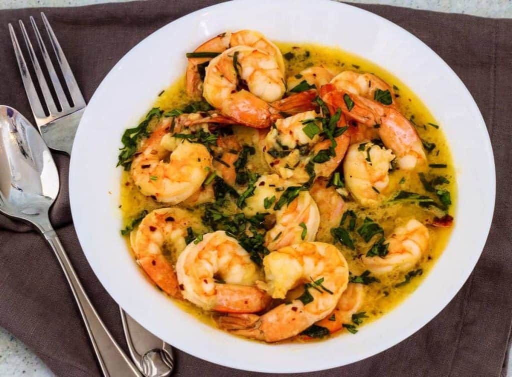 Instant Pot Keto Shrimp Scampi