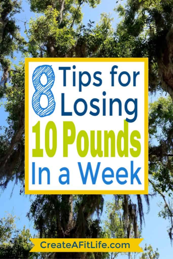 lose 10 pounds in a week