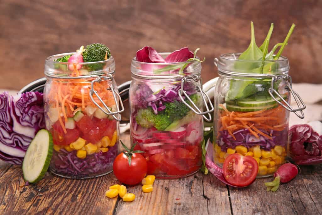 Vegetables in a Jar