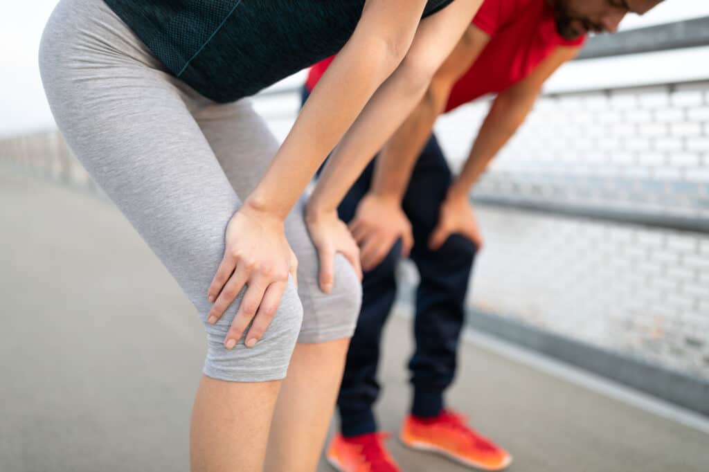 couple running